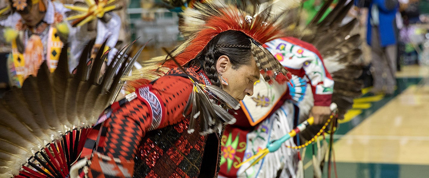 2018 Mother's Day Powwow dancer