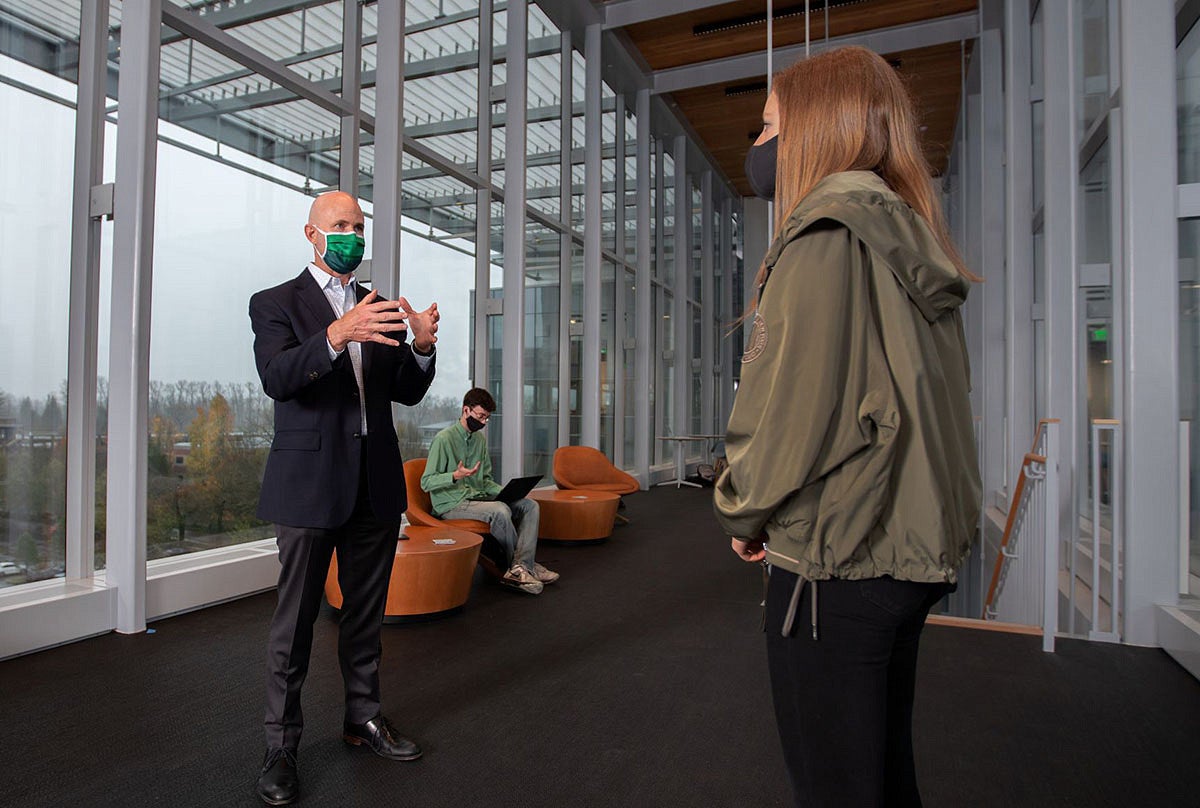 Robert E. Guldberg, vice president and Robert and Leona DeArmond Executive Director of the Knight Campus