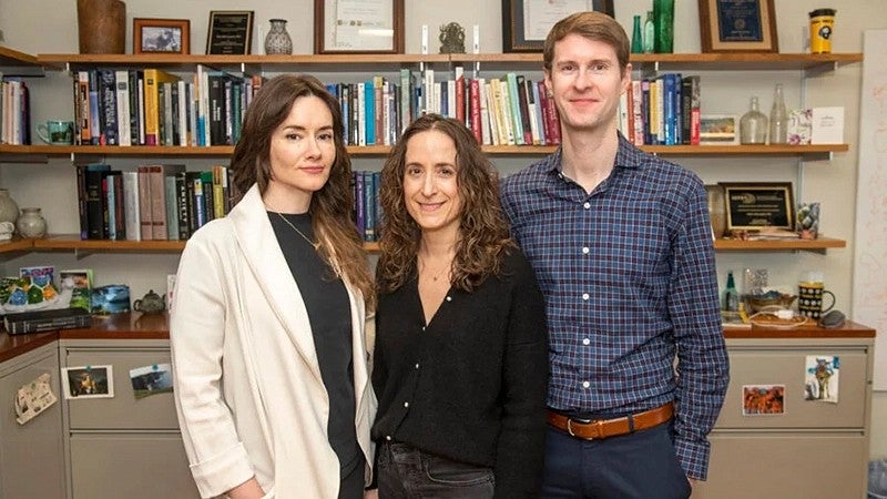 From left: Researchers Mina Cikara, Katie A. McLaughlin and Mark L. Hatzenbuehler