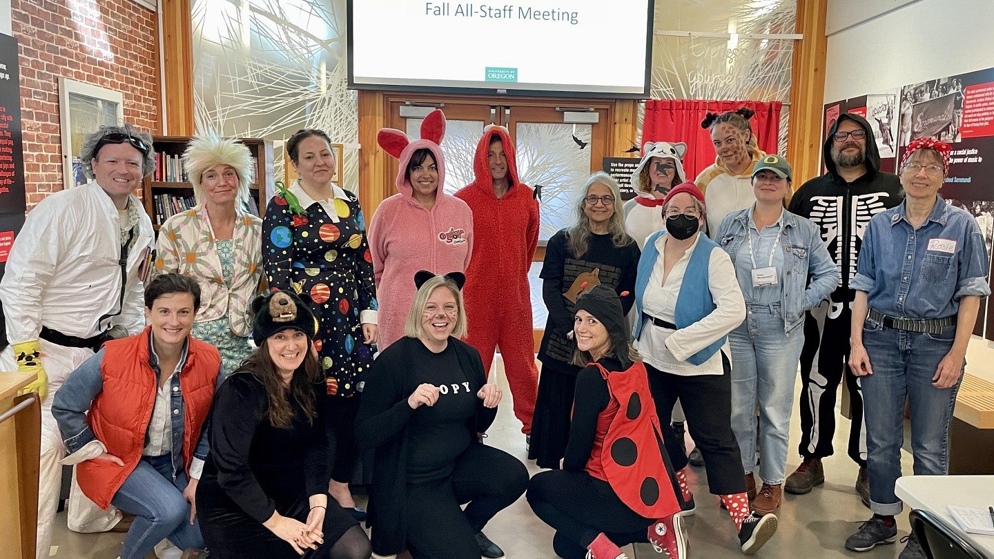 Halloween party at Museum of Natural and Cultural History