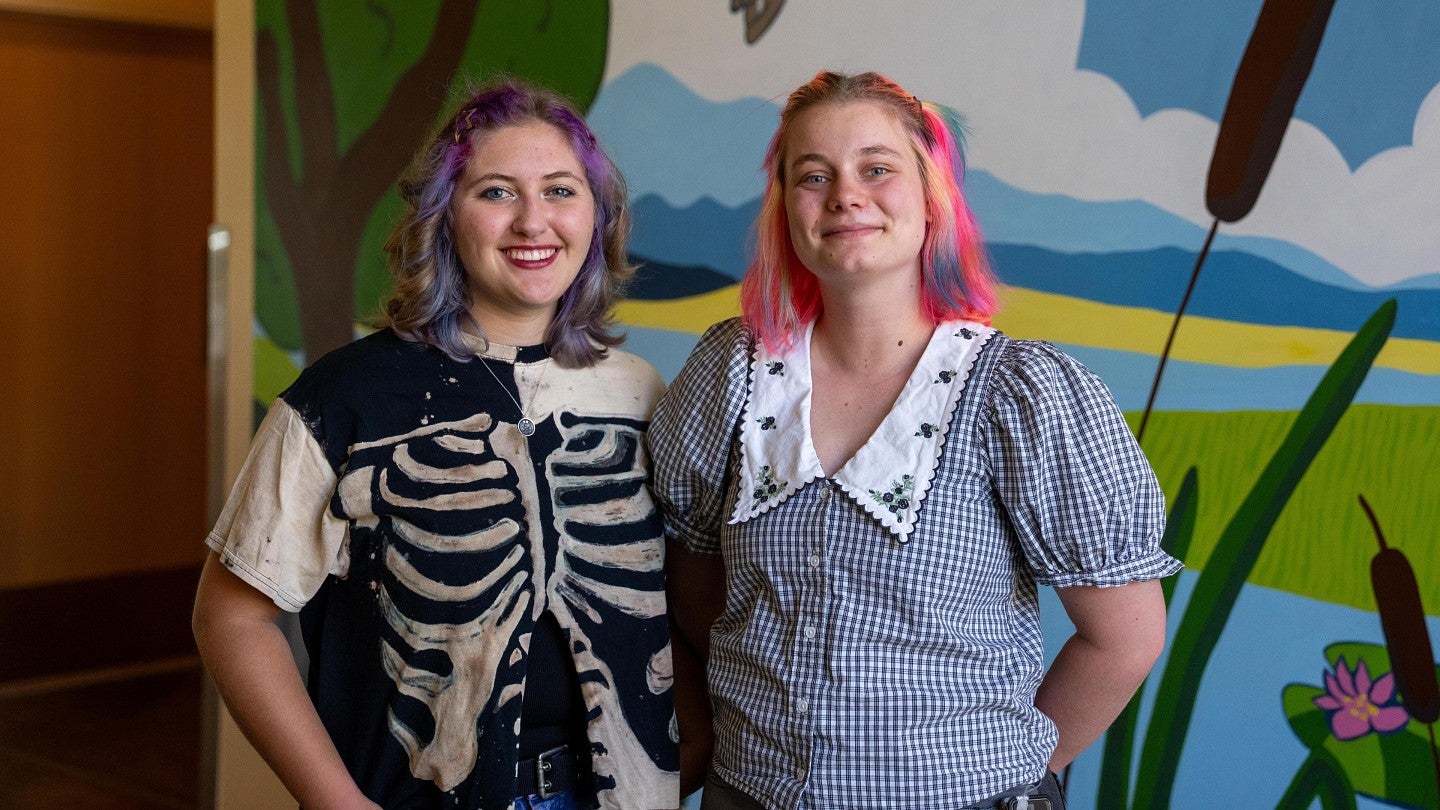 Lucy Rutherford and Dani Jacobs
