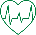 line drawing of a heart