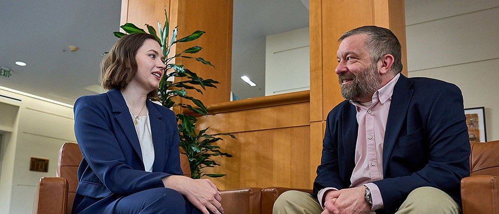 Haley Cook talks with Paul Binford