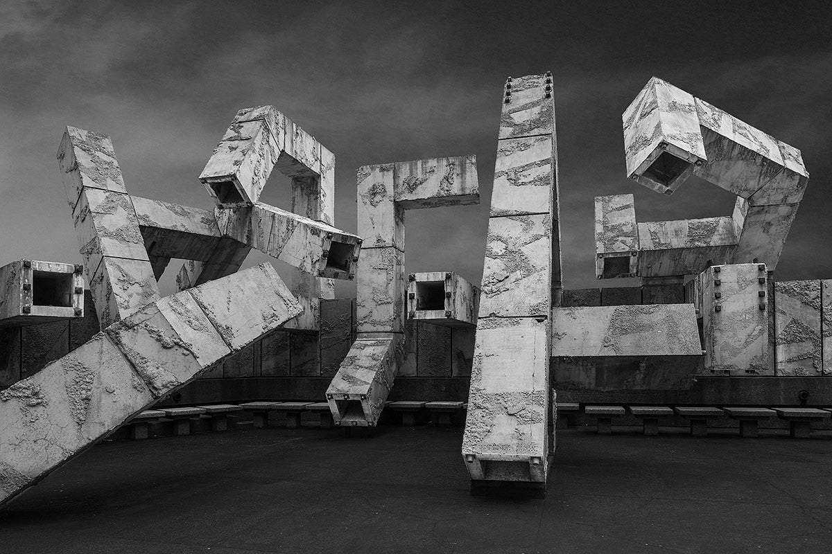 Halprin’s Maze - photograph by Michael Wilkes, BArch ’71