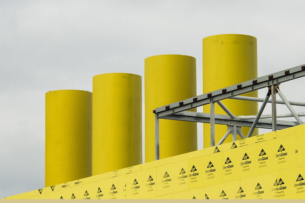 Not Mellow Yellow - photo by Michael Wilkes, BArch ’71
