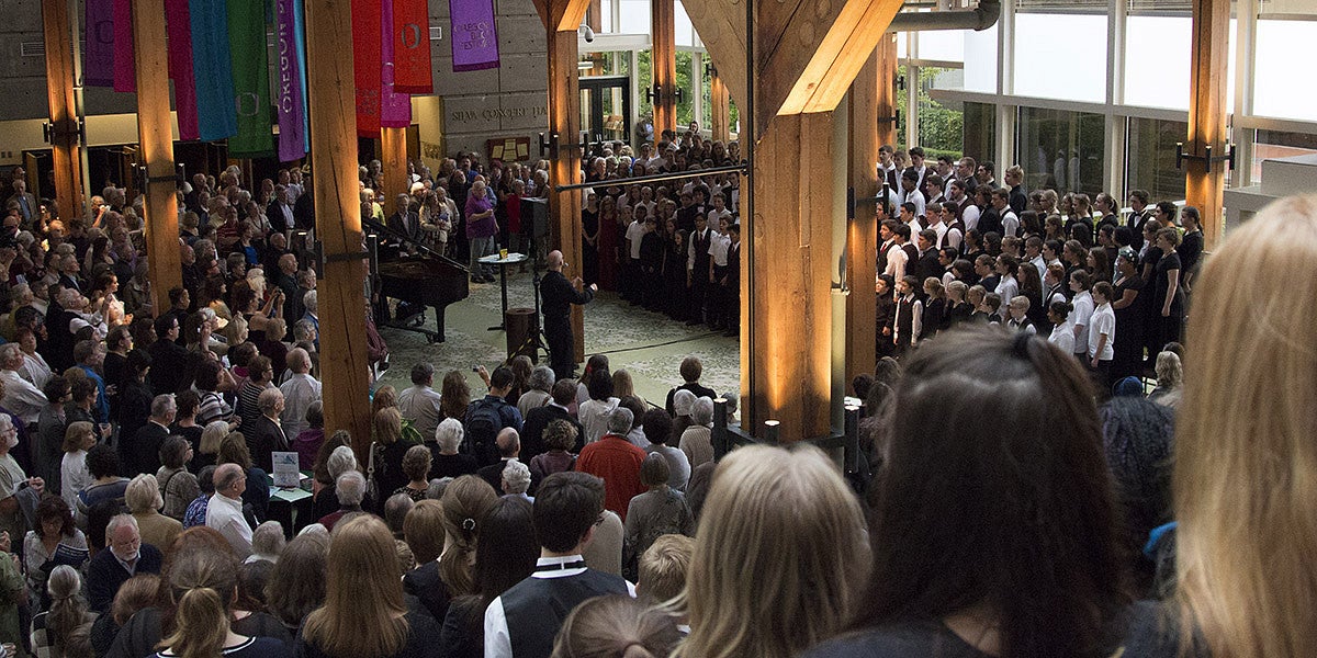 Oregon Bach Festival opening celebration