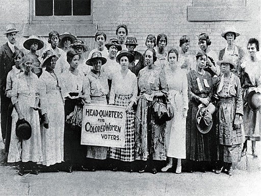 Women suffragettes