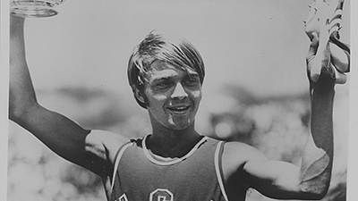 Historic photo of UO alum Steve Prefontaine