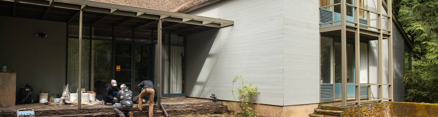 Exterior view of house