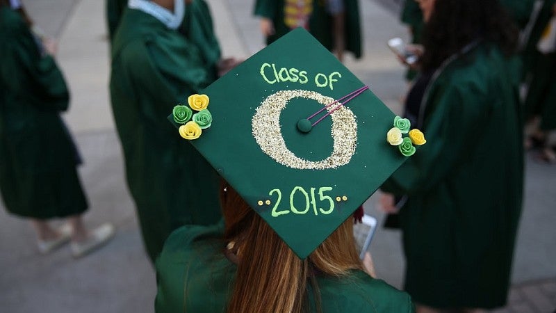 University of Oregon 2015 Commencement