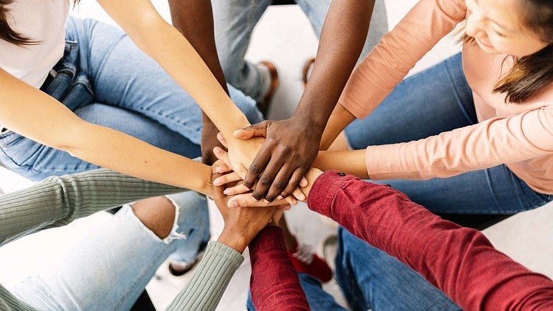 Circle of hands
