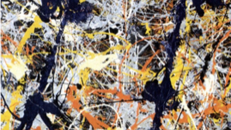 Pollock painting