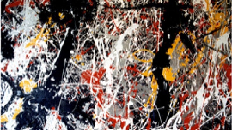 Pollock painting