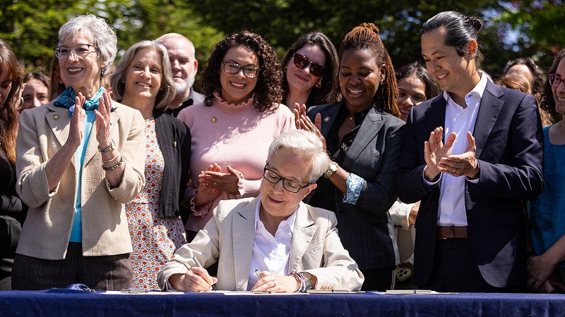 Oregon Gov. Tina Kotek signs a bill that creates a license for a bachelor's degree-level behavioral health provider