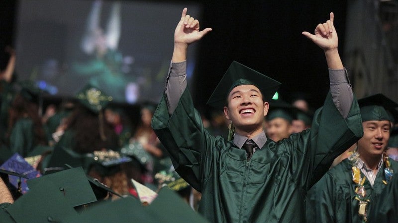 University of Oregon 2015 Commencement