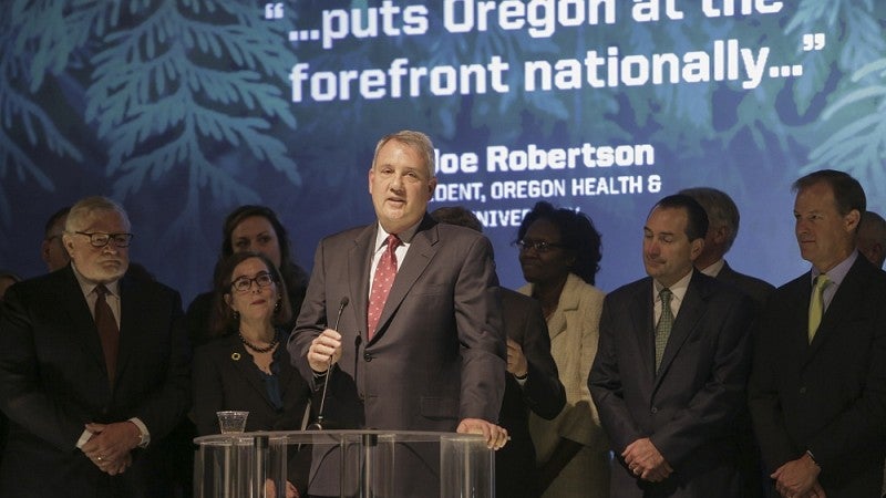 OHSU President Joe Robertson