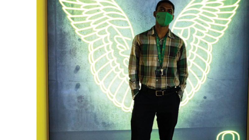 Derek McBride and "O" Wings