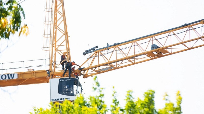 Attaching the boom
