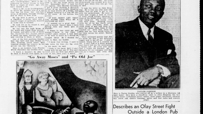 "The Advocate" front page, May 21, 1932