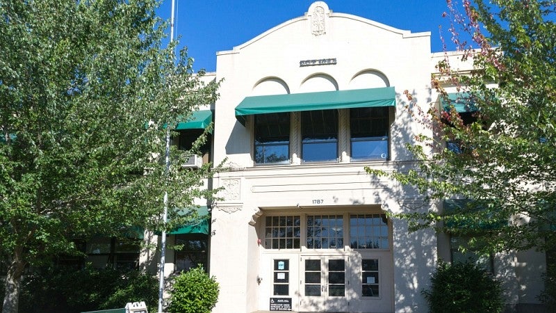 Exterior of Agate Hall
