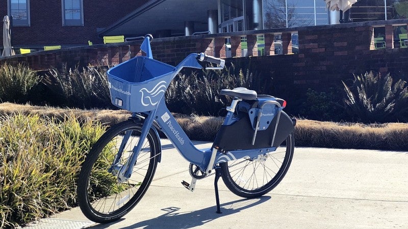 PeaceHealth Rides bicycle