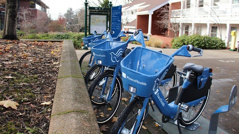 PeaceHealth Rides bikes