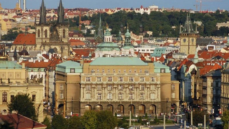 View of part of the Charles University campus