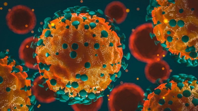 Coronavirus illustration
