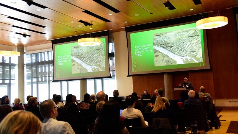 David Lewis at Western Humanities Alliance conference 2019