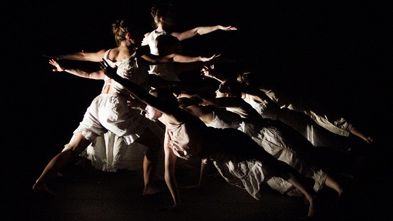 Dancers in the Fall Dance Loft