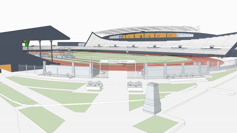 Artist rendering of Hayward expansion