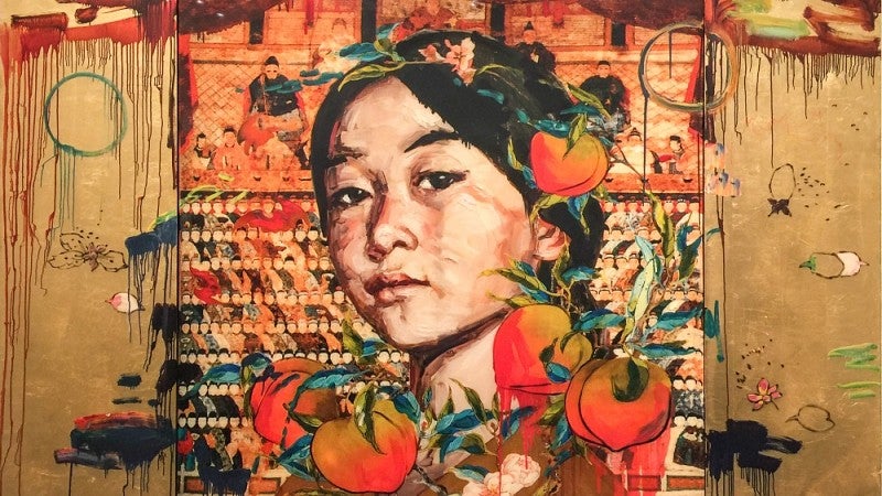 Hung Liu print 'All the Ancestors'