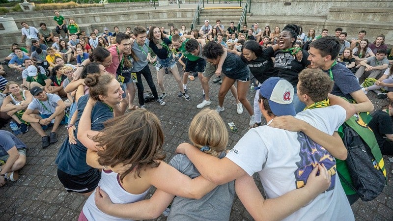 Group activities at IntroDUCKtion