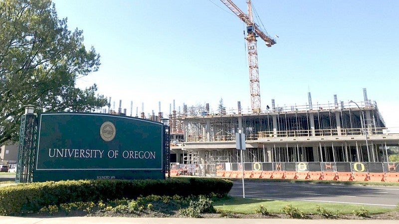 Knight Campus construction