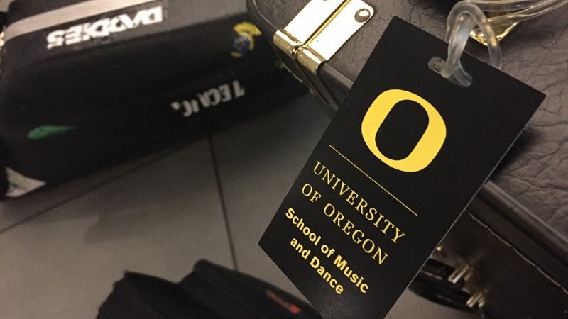 Luggage tags and instrument cases