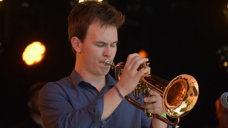 Devin Perez on flugelhorn