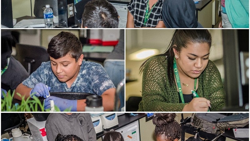 Oregon Youth Scholars students