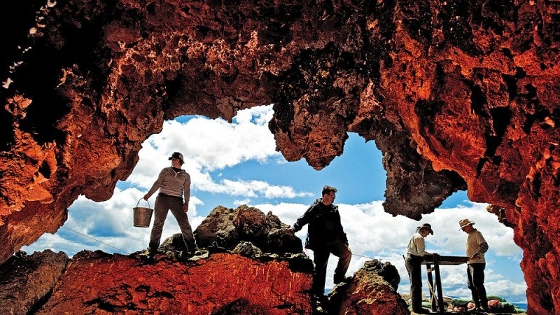 A view of Paisley Caves, a site that has yielded important discoveries that will be part of an updated museumexhibit