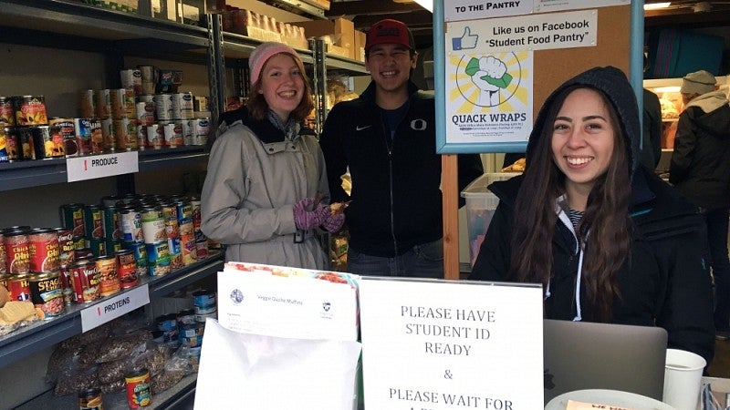 Student food pantry