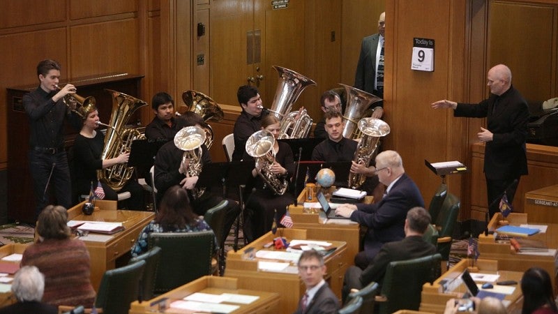 Musicians from the School of Music and Dance