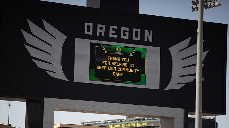 Autzen reader board