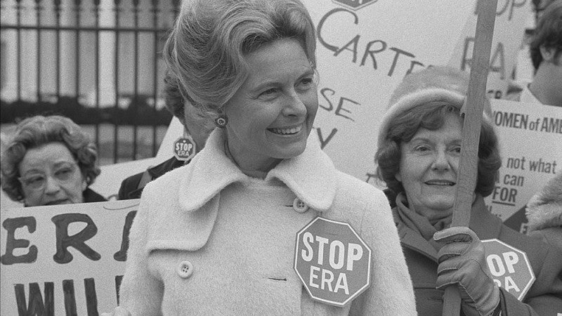 Phyllis Schlafly, 1977 