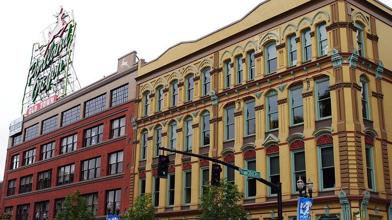 White Stag Block in Portland