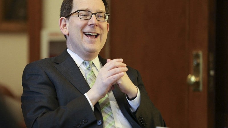 UO President Michael Schill