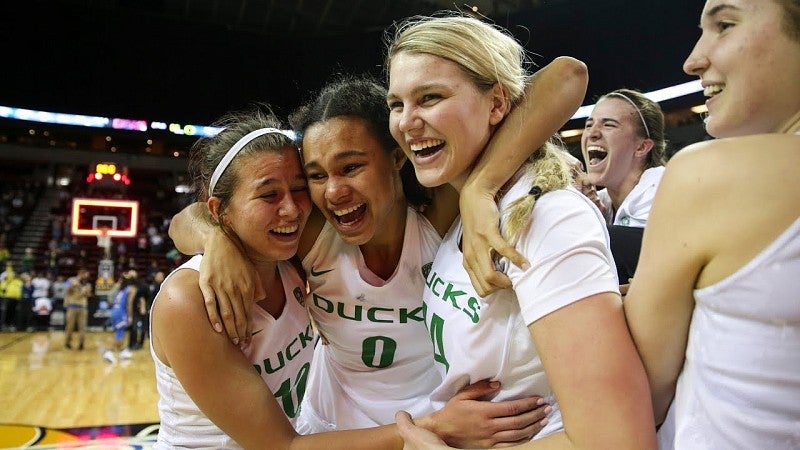 Duck women's basketball