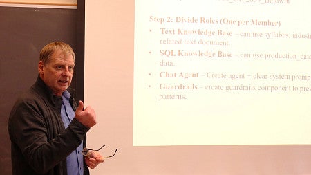 Heidl said students who can integrate AI skills and human abilities are well positioned for jobs