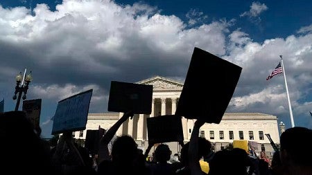 Abortion rights protest