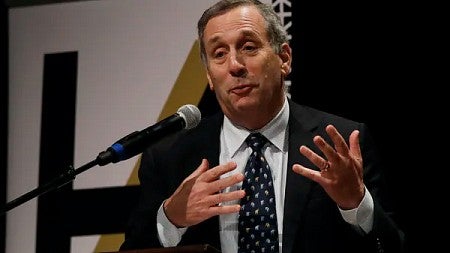 Harvard University President Larry Bacow