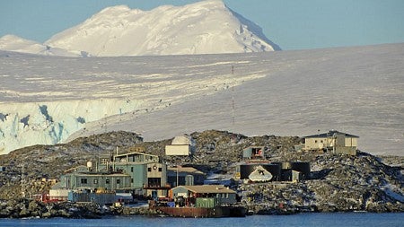 Palmer Station, Antarctica. Photograph by John Postlethwait