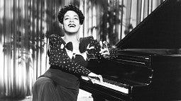 Hazel Scott at the piano